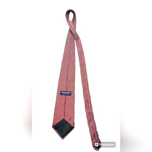 GRENADIER LONDON MENS DARK BURGUNDY SILK TIE